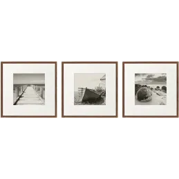 Cadre photo Sepia 40 x 40 cm (Lot de 3)