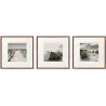 Cadre photo Sepia 40 x 40 cm (Lot de 3)