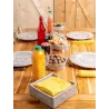 Dessous d'assiette en rotin et cannage