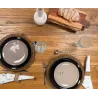 Dessous d'assiette en rotin et cannage