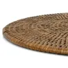 Dessous de plat en rotin antique