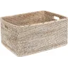 Corbeilles de rangement en rotin (Lot de 2)