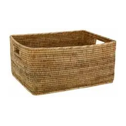 Corbeilles de rangement en rotin (Lot de 2)