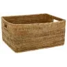 Corbeilles de rangement en rotin (Lot de 2)