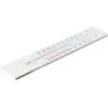 Thermomètre extérieur sur plaque métal 45cm