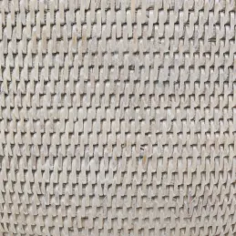 Boite de rangement pour papier toilette en rotin