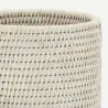 Boite de rangement pour papier toilette en rotin