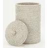 Boite de rangement pour papier toilette en rotin