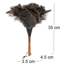 Plumeau en plumes d'autruche