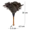 Plumeau en plumes d'autruche