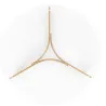 Table basse en bois et verre Madera