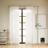Rideaux Sheera 241 x 132 cm (Lot de 2)