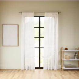 Rideaux Sheera 241 x 132 cm (Lot de 2)