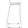 Tabouret de bar en acier et plastique Wave (Lot de 2)