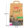Litière éco conçue en papier recyclé Purecat