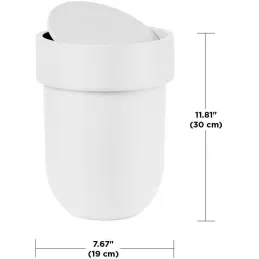 Poubelle Touch pour salle de bain