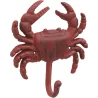 Patère en métal Crabe 12 x 5 x 13.5 cm