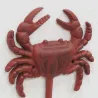 Patère en métal Crabe 12 x 5 x 13.5 cm