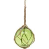 Boule en verre avec corde 12.5 cm