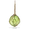 Boule en verre avec corde 12.5 cm