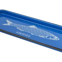 Plateau en métal Sardines 35 x 13 x 2 cm