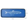 Plateau en métal Sardines 35 x 13 x 2 cm