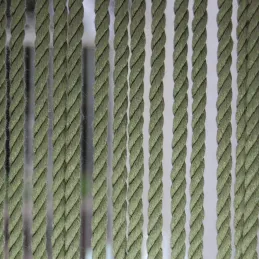 Rideau de porte en corde Vert olive Toulon