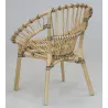 Fauteuil rond en rotin Jazz