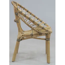 Fauteuil rond en rotin Jazz