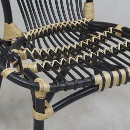 Fauteuil rond en rotin Jazz