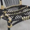 Fauteuil rond en rotin Jazz