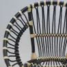 Fauteuil rond en rotin Jazz