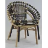 Fauteuil rond en rotin Jazz