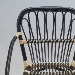 Chaise en rotin Backa