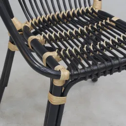 Chaise en rotin Backa