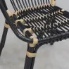 Chaise en rotin Backa