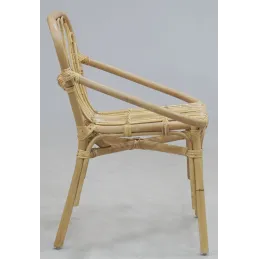 Chaise en rotin Backa