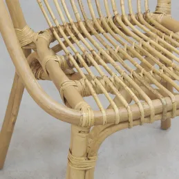 Chaise en rotin Backa