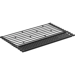 Egouttoir pliable en métal et silicone Drainer