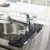 Egouttoir pliable en métal et silicone Drainer