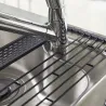 Egouttoir pliable en métal et silicone Drainer