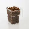 Boite à croquettes en plastique avec verre doseur Pet