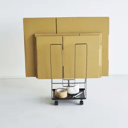 Etagère de rangement en métal spécial cartons Organizer