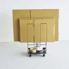 Etagère de rangement en métal spécial cartons Organizer