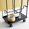 Etagère de rangement en métal spécial cartons Organizer