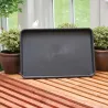 Plateau de jardin en polypropylène noir