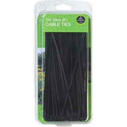 Lot de 100 colliers de serrage en nylon