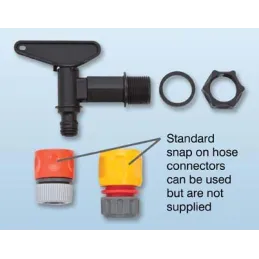Robinet de remplacement pour récupérateur d'eau de pluie
