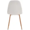 Chaise assise en tissu bouclette Freya (Lot de 2)