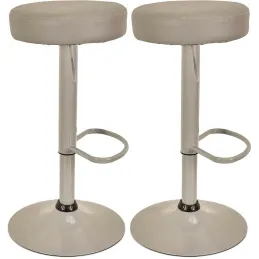 Tabouret de bar hauteur réglable Mumford (Lot de 2)
